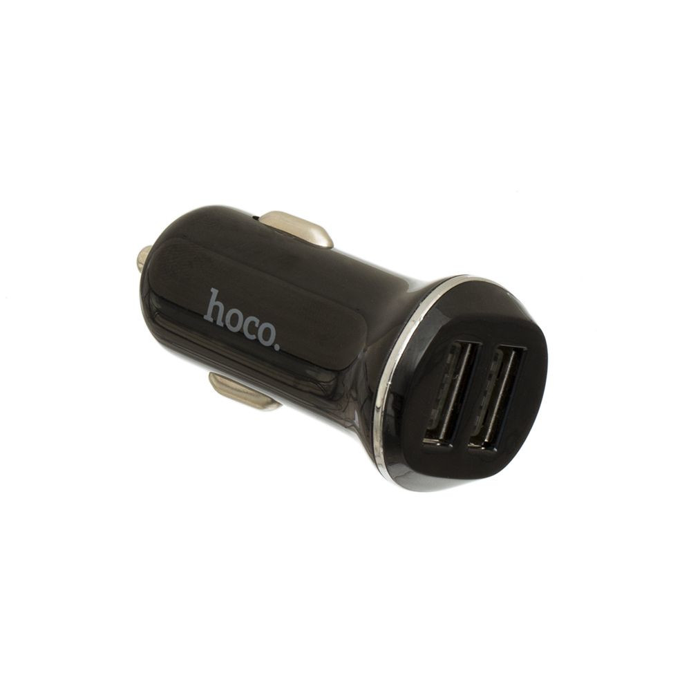 Автомобільний Зарядний Пристрій Hoco Z1 Micro Black - 3