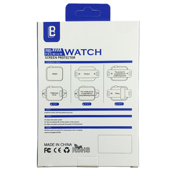 Захисне скло Lanby PMMA Watch Film для Apple Watch 4/5/6/SE 44 mm, Black - 4