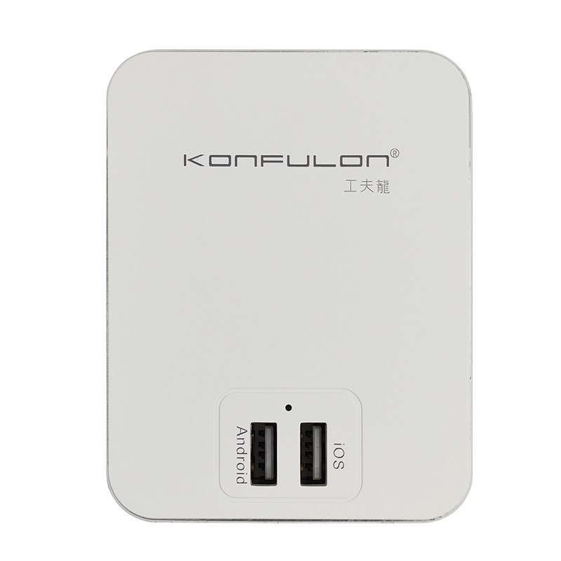 Зарядний пристрій Konfulon C29, USB Hub, 6xUSB - 6