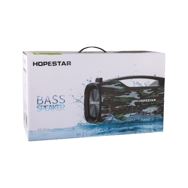 Портативна колонка Hopestar A6 Pro, Camuflage Green - 2