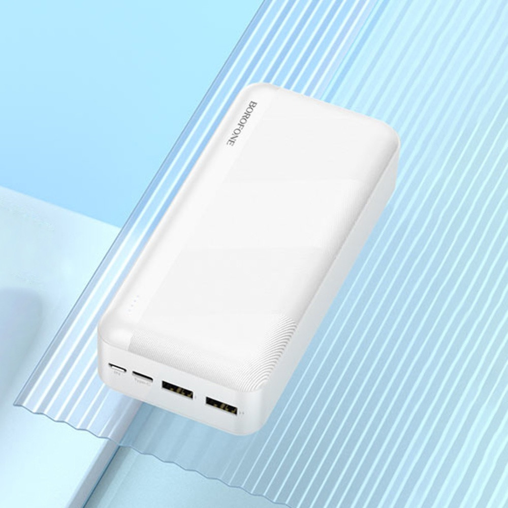 Універсальна мобільна батарея Borofone BJ27B 30000mAh White - 5