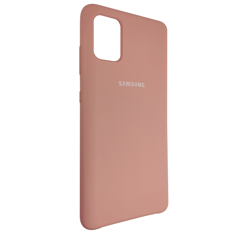 Чохол Silicone Case for Samsung A51 Light Pink (12) - 2