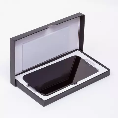 Дисплейний модуль для iPhone 12 Pro Max, High Copy, (AMOLED), GX OEM soft, Black - 2