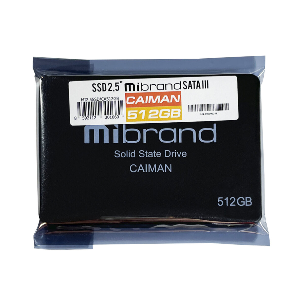 SSD Mibrand Caiman 512GB 2.5&quot; 7mm SATAIII Bulk - 5
