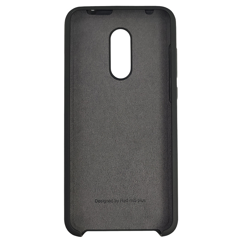 Чохол Silicone Case для Xiaomi Redmi 5 Plus, Black - 3
