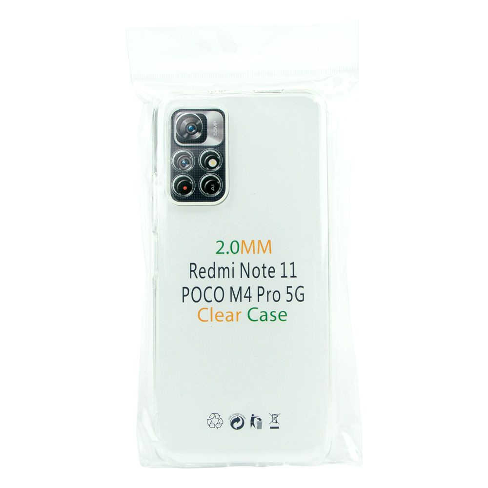 Чохол Virgin Silicone для Xiaomi Poco M4 Pro 5G Clear - 5