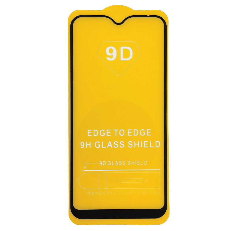 Защитное стекло Exclusive для Samsung A20 A205 - Full Glue Glass Black - 2