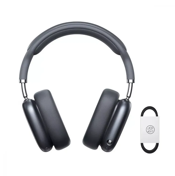 Безпровідна гарнітура Baseus Bowie H2 Noise-Cancelling Wireless Headphone Grey - 2