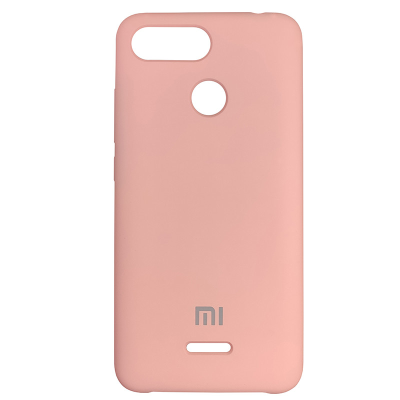 Чохол Silicone Case for Xiaomi Redmi 6 Pink (12) - 1