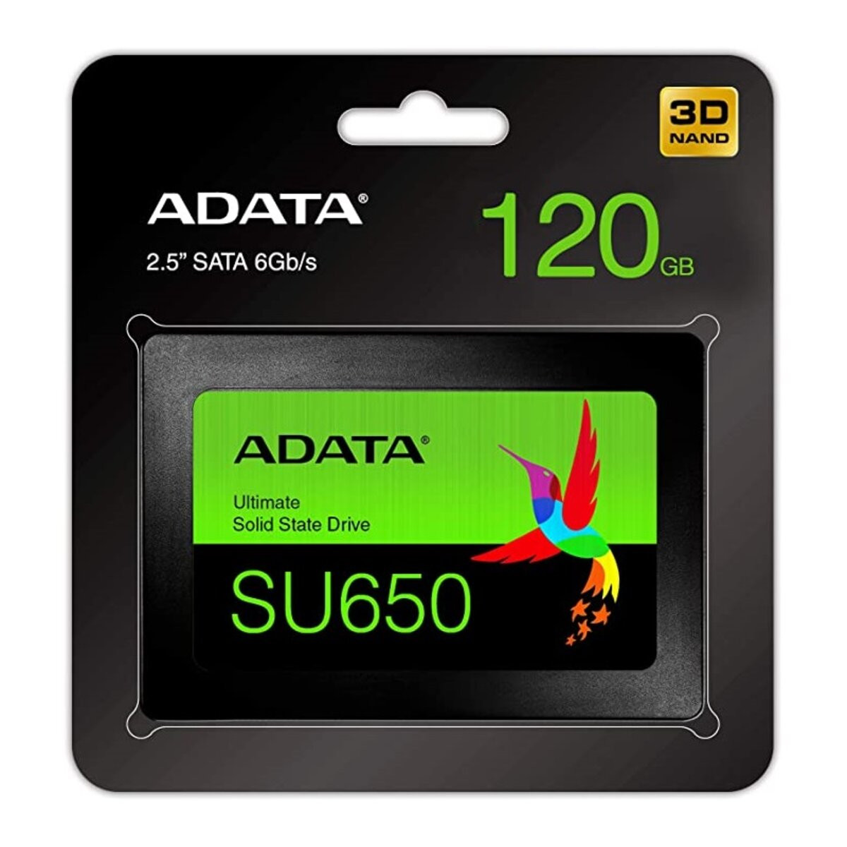 SSD-накопичувач ADATA Ultimate SU650 120GB 2.5 SATA III 3D NAND TLC - 4