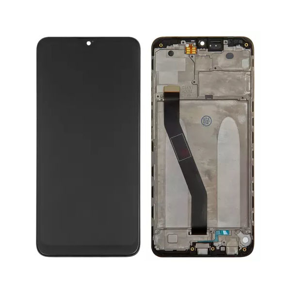 Дисплейний модуль для Xiaomi Redmi 8, Redmi 8A, з рамкою, High Copy, Black - 1