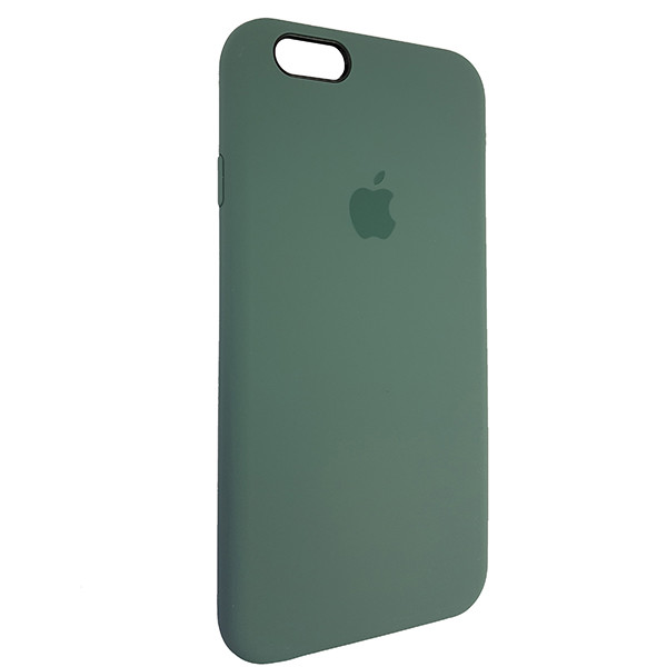 Чохол Copy Silicone Case iPhone 6 Wood Green (58) - 1