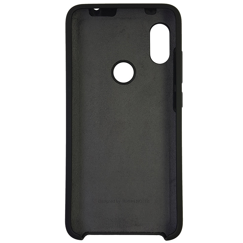 Чохол Silicone Case for Xiaomi Redmi Note 6 Black (18) - 3