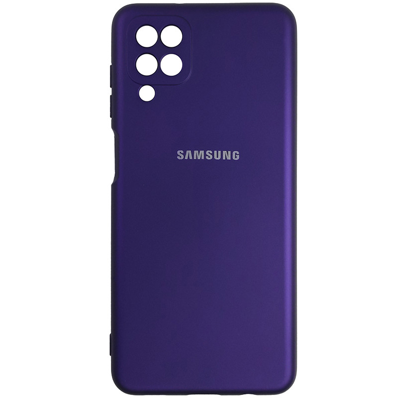 Чохол Silicone Case for Samsung A12\M12 Purple (30) - 1