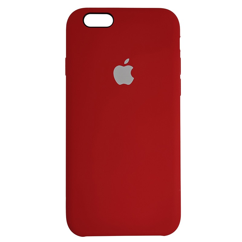 Чохол Copy Silicone Case iPhone 6 China Red (33) - 2