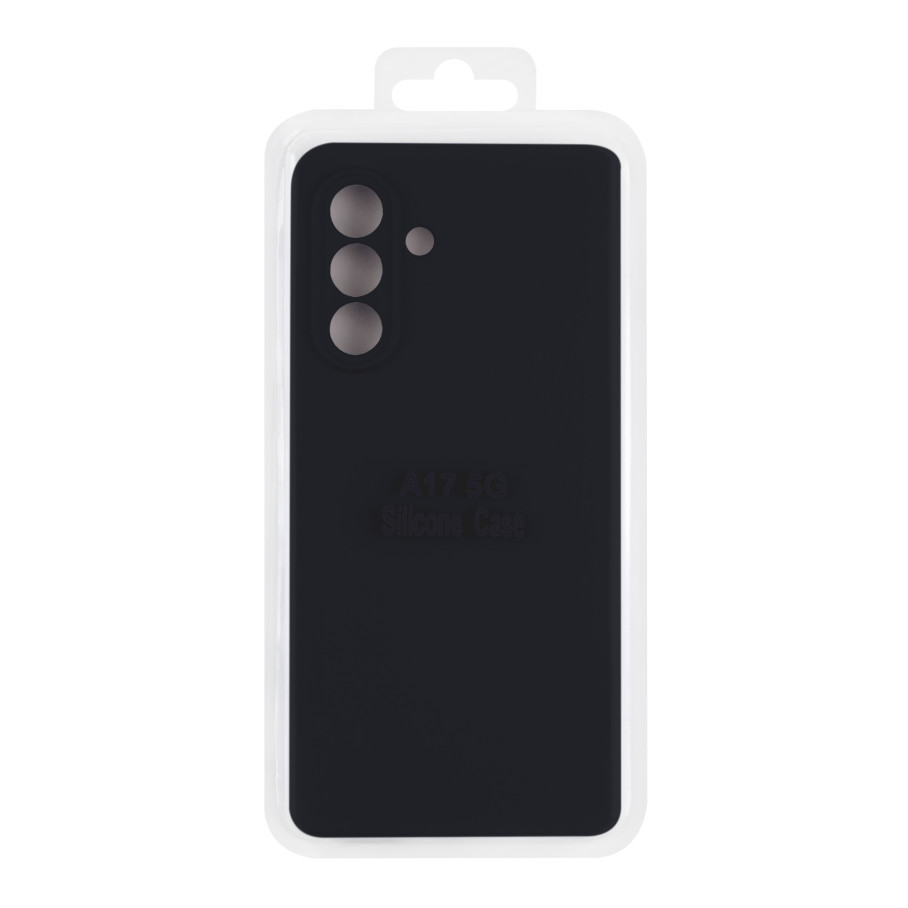 Чохол Silicone Cover для Samsung A175/A176 Galaxy A17, Black - 3
