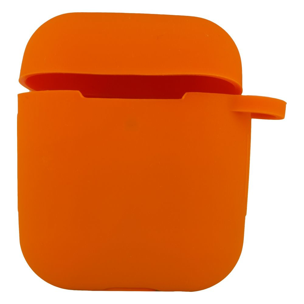 Silicone Case for AirPods With Lock Orange - 1