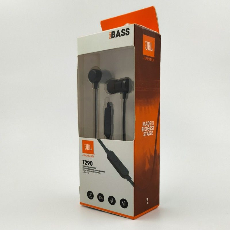Гарнітура JBL T290 Black - 2