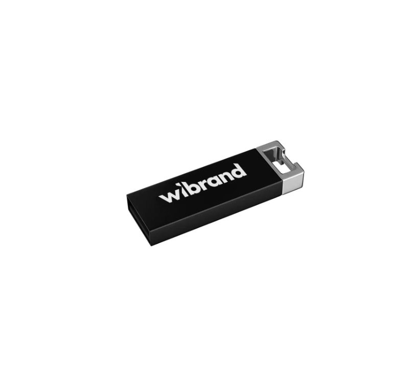 Флешка Wibrand Chameleon, USB 2.0, 16Gb, Black - 1