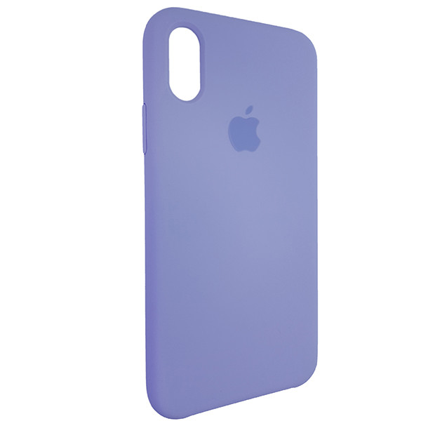 Чохол Copy Silicone Case iPhone X/XS Light Violet (41) - 1