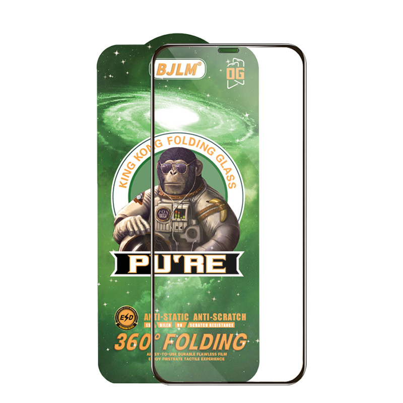 Захисне скло BJLM PU`RE для iPhone 17 Pro Max (0.33 mm) Black - 1