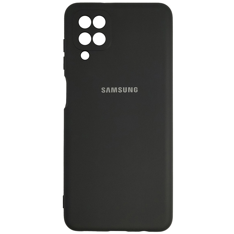 Чохол Silicone Case for Samsung A12\M12 Black (18) - 1