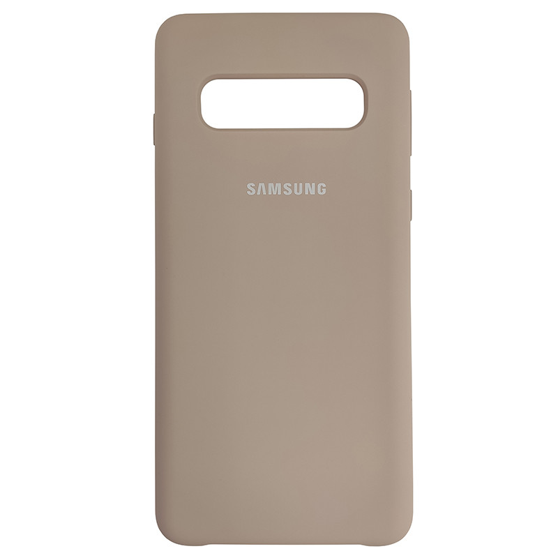 Чохол Silicone Case for Samsung S10  Sand Pink (19) - 1