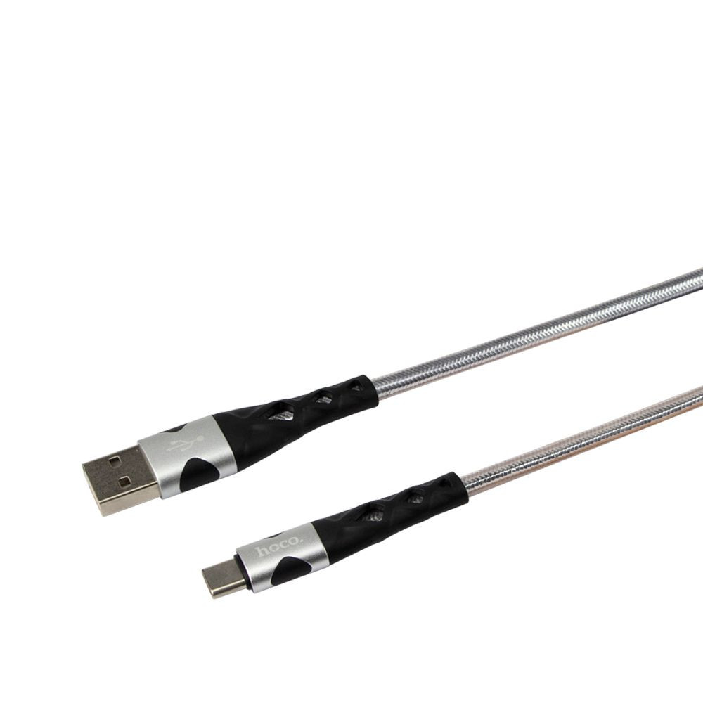 Кабель Hoco U105, Type-C, 1.2m, 3A, Black - 11