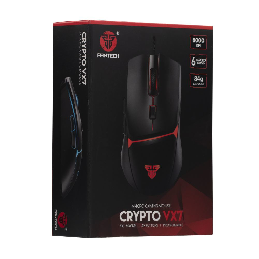Провідна миша Fantech VX7 Crypto, Black - 5