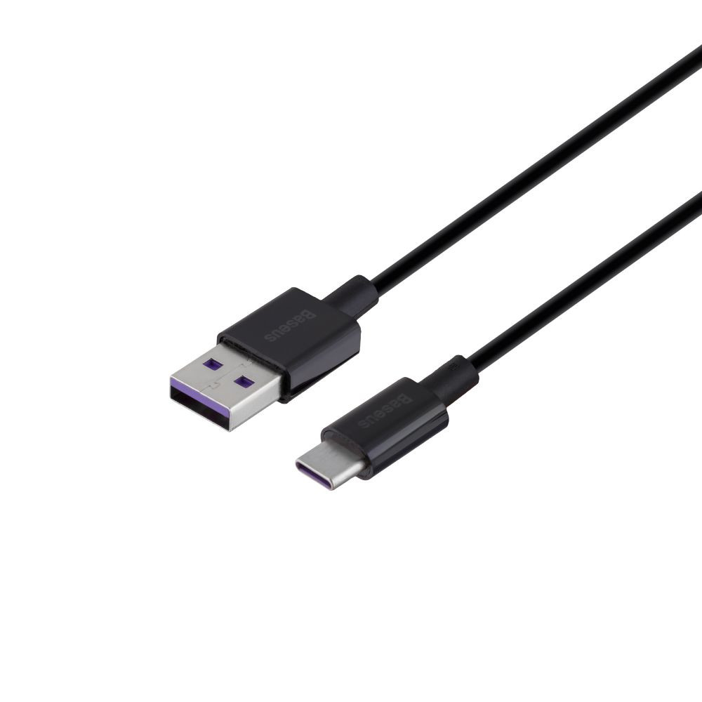 Кабель Baseus USB to Type-C 66W 2m CATYS-A Black - 1