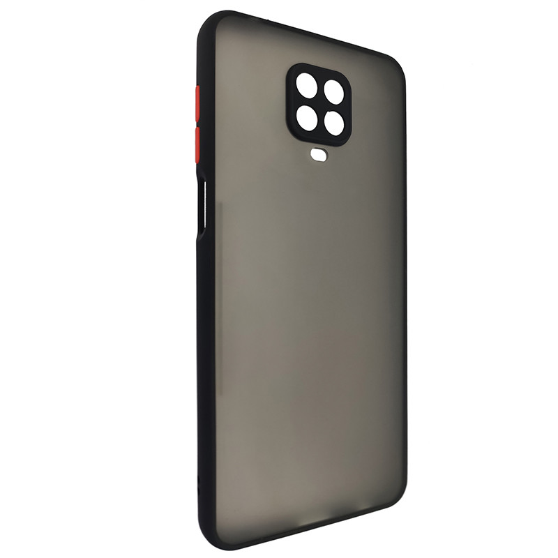 Чохол Totu Camera Protection для Xiaomi Redmi Note 9S/9 Pro Black - 1