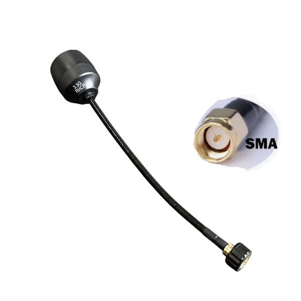 Антена для відеопередавача FPV iFlight, RHCP, 3.3 GHz, 3.47 dBi, 175 mm, SMA - 1