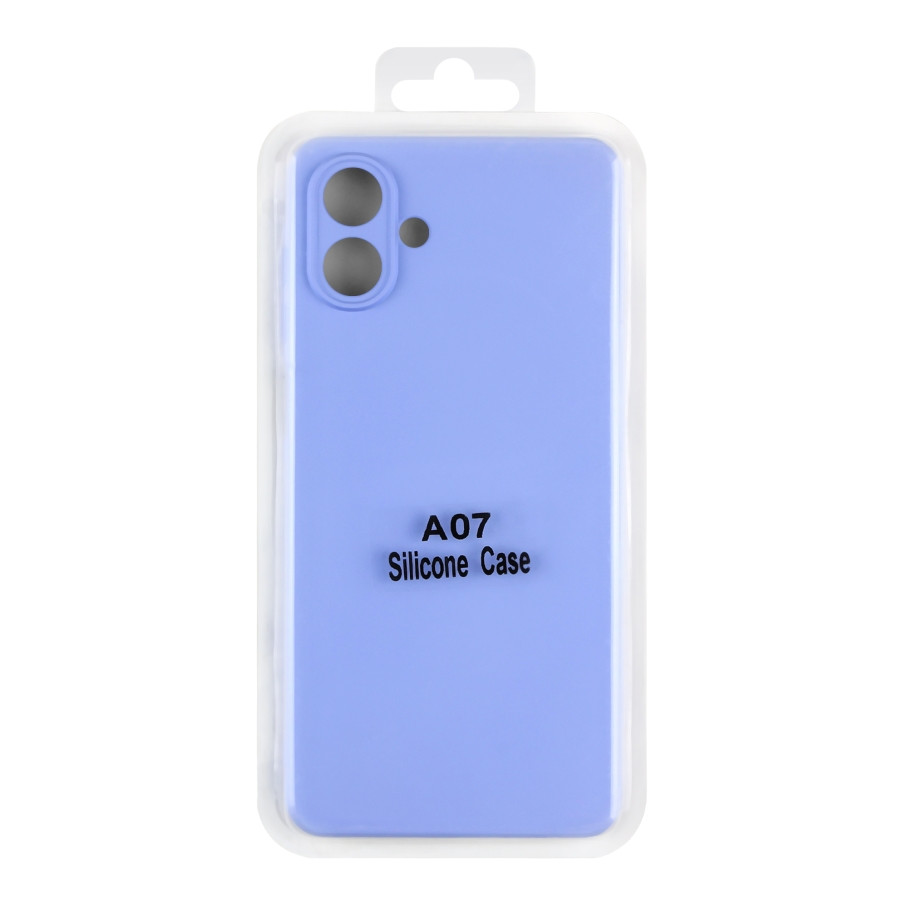 Чохол Silicone Cover для Samsung A075 Galaxy A07, Lilac - 3