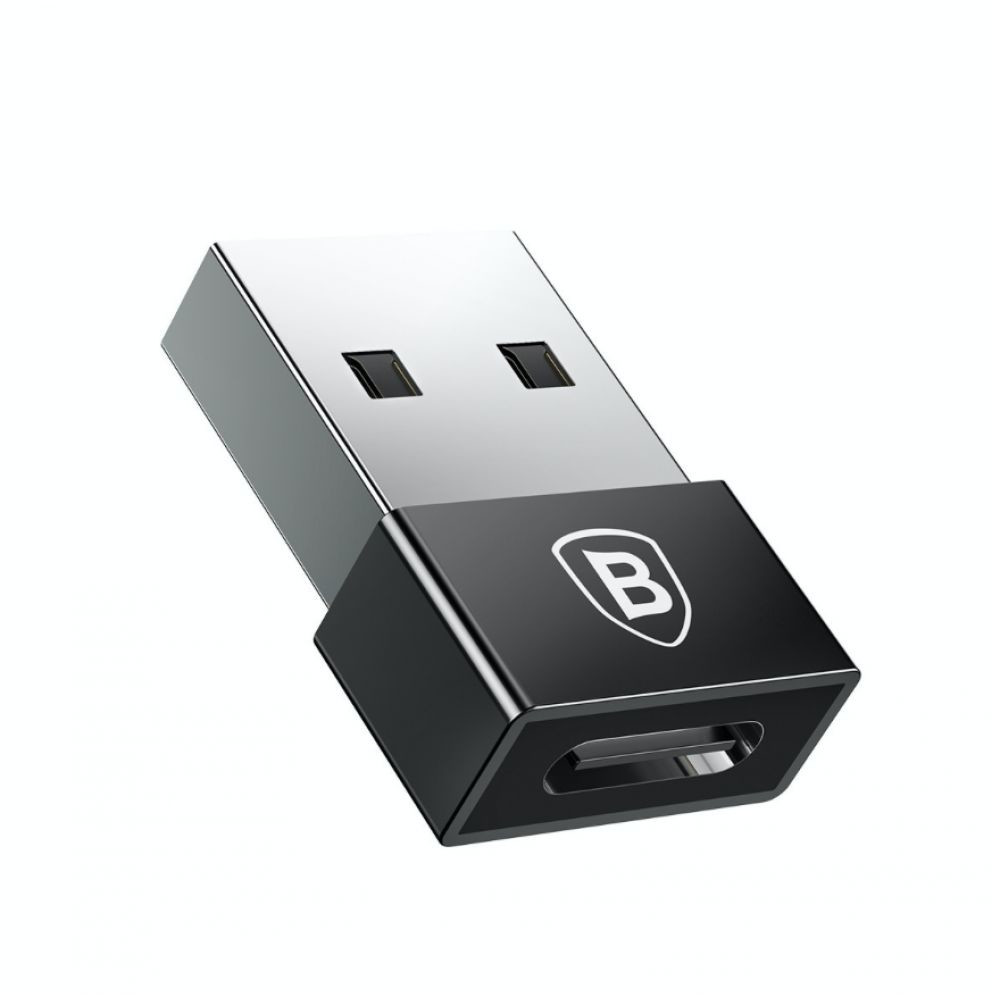 USB Перехідник Baseus Type-C to USB CATJQ-A Black - 1
