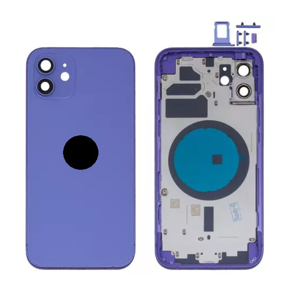 Корпус для iPhone 12, High Copy, Purpule - 1
