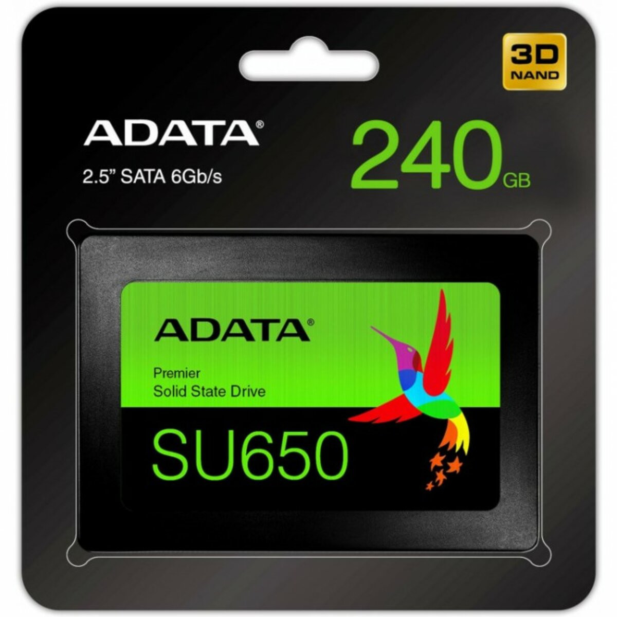 SSD-накопичувач ADATA Ultimate SU650 240GB 2.5" SATA III 3D Nand TLC - 3