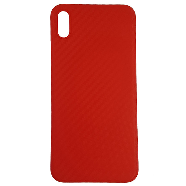 Чохол Anyland Carbon Ultra thin для Apple iPhone XS Max Red - 3