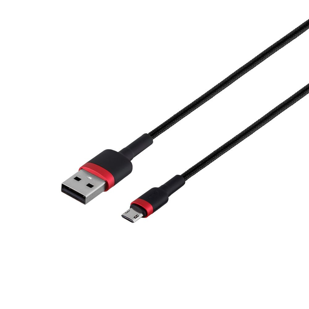 Кабель Baseus Cafule Cable Micro 2A 3m Red-Black - 1