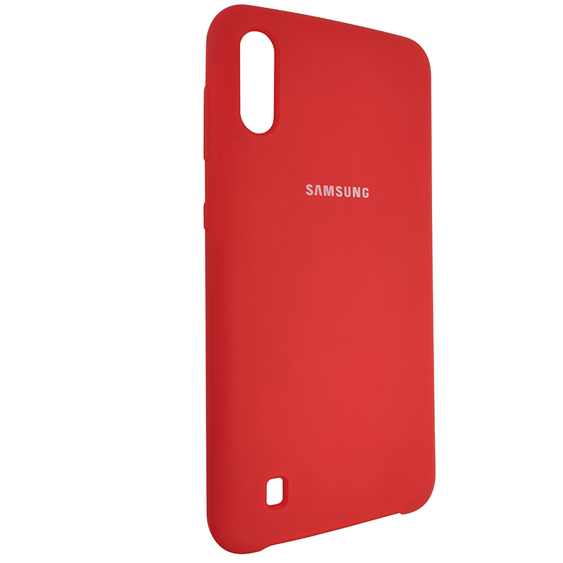 Чохол Silicone Case for Samsung M10 Red (14) - 2