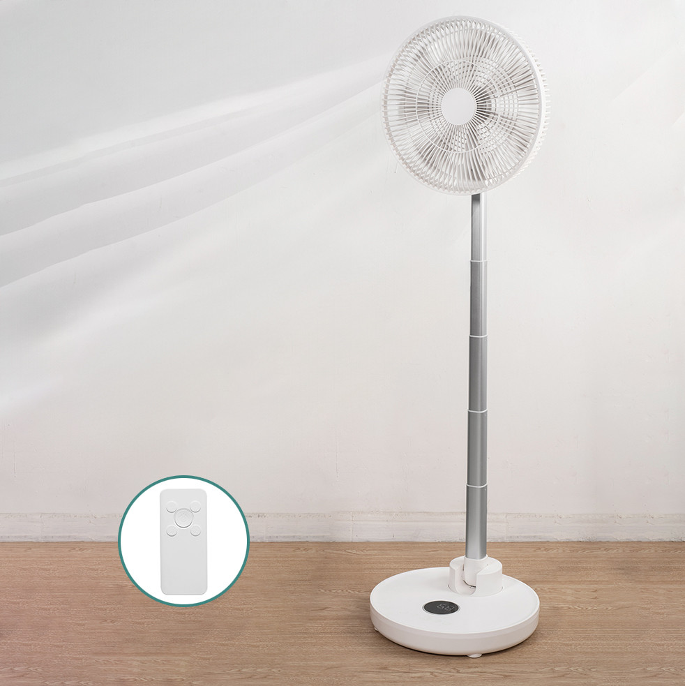 Настільний безпровідний  вентилятор GXQC D1201, White - 2
