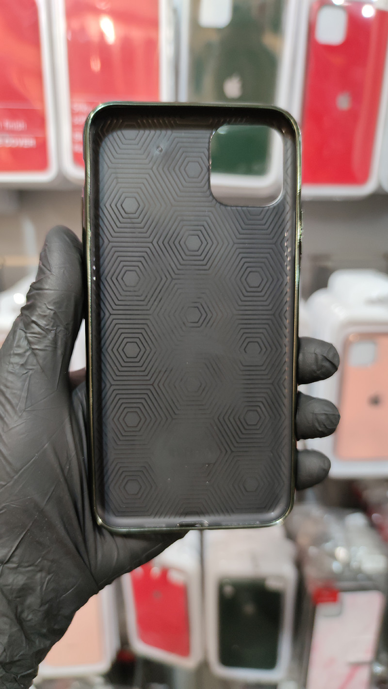 Чохол Glass Case для Apple iPhone 11 Dark Green - 4
