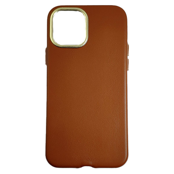 Чохол Leather Case iPhone 14 Plus Brown - 1