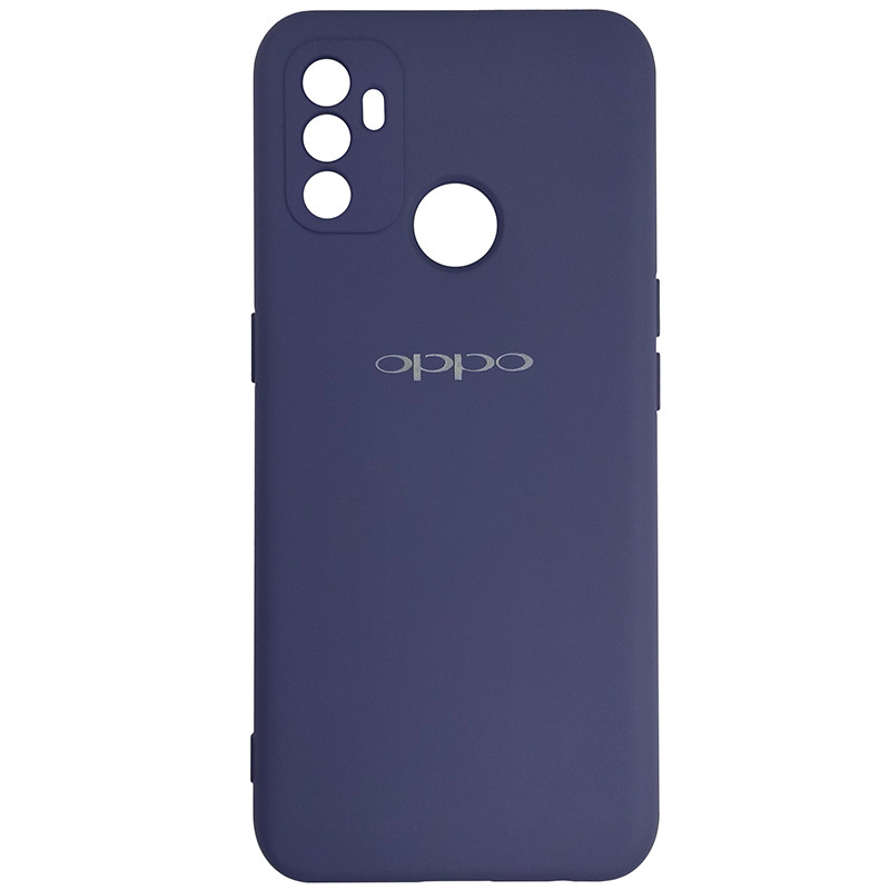 Чохол Silicone Case for Oppo A53 Midnight Blue (8) - 1