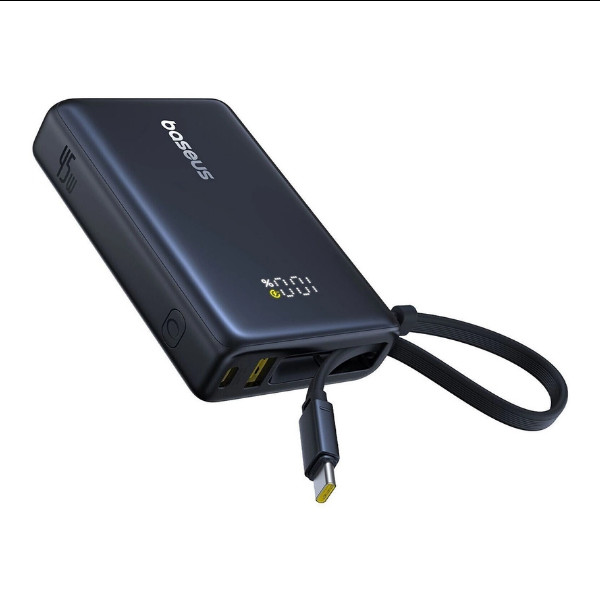 Універсальна мобільна батарея Baseus PicoGo, 10000mAh, 45W, Cosmic Black - 3