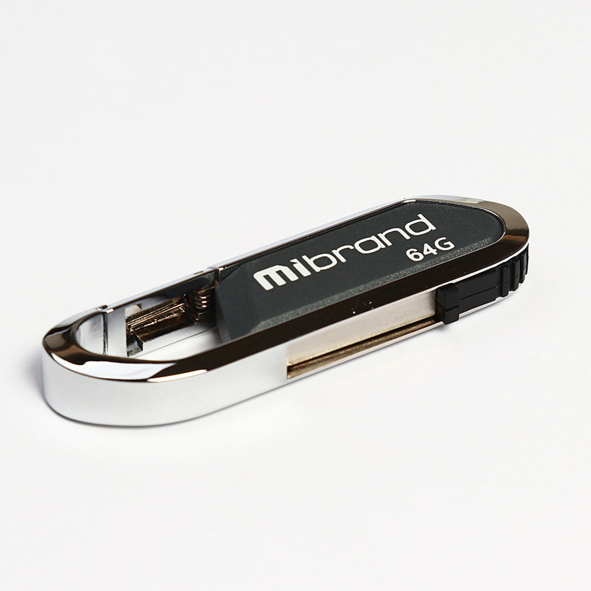 Флешка Mibrand USB 2.0 Aligator 64Gb Grey - 1