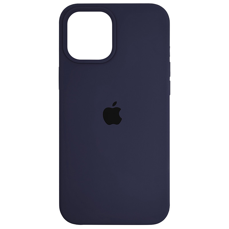 Чохол Copy Silicone Case iPhone 12 Pro Max Midnight Blue (8) - 1
