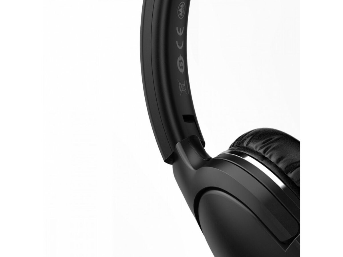 Безпровідна гарнітура Baseus Encok Wireless headphone D02 Pro (2022 Edition) Black - 4
