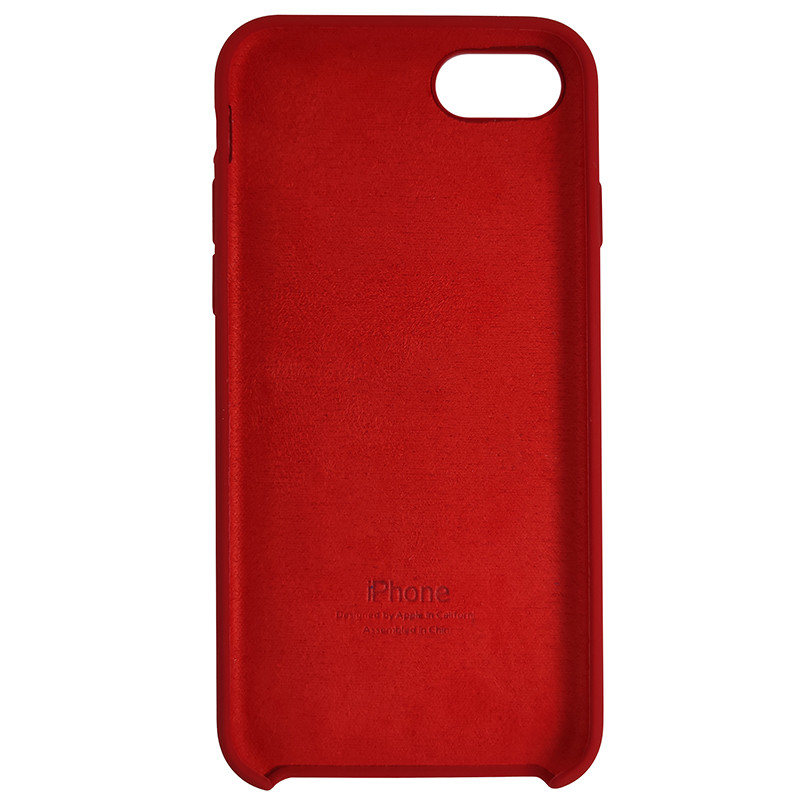 Чохол Copy Silicone Case iPhone 7/8 China Red (33) - 3
