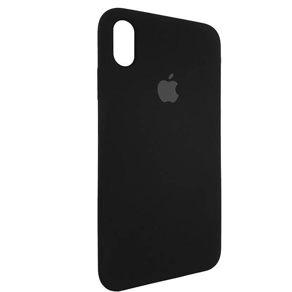 Чохол Copy Silicone Case iPhone XS Max Black (18) - 1