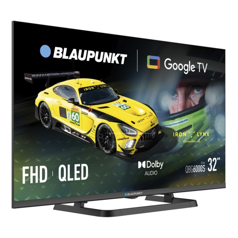 Телевізор QLED Blaupunkt 32QBG6000S, Google TV, Wi-Fi, 1920x1080 - 2